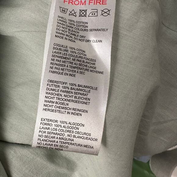 BDG Azealia Button Front Cotton Minidress Ruched Cups Size XS Y2K Cottagecore - Picture 6 of 13